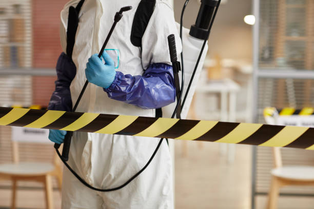 Professional Blood Cleanup technician working in Brock, NE